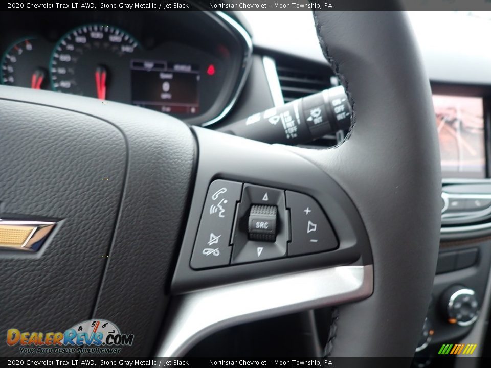2020 Chevrolet Trax LT AWD Stone Gray Metallic / Jet Black Photo #18