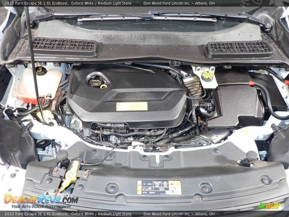 2013 Ford Escape SE 1.6L EcoBoost Oxford White / Medium Light Stone Photo #6