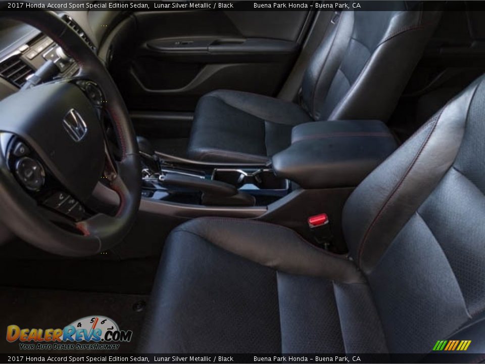 2017 Honda Accord Sport Special Edition Sedan Lunar Silver Metallic / Black Photo #3