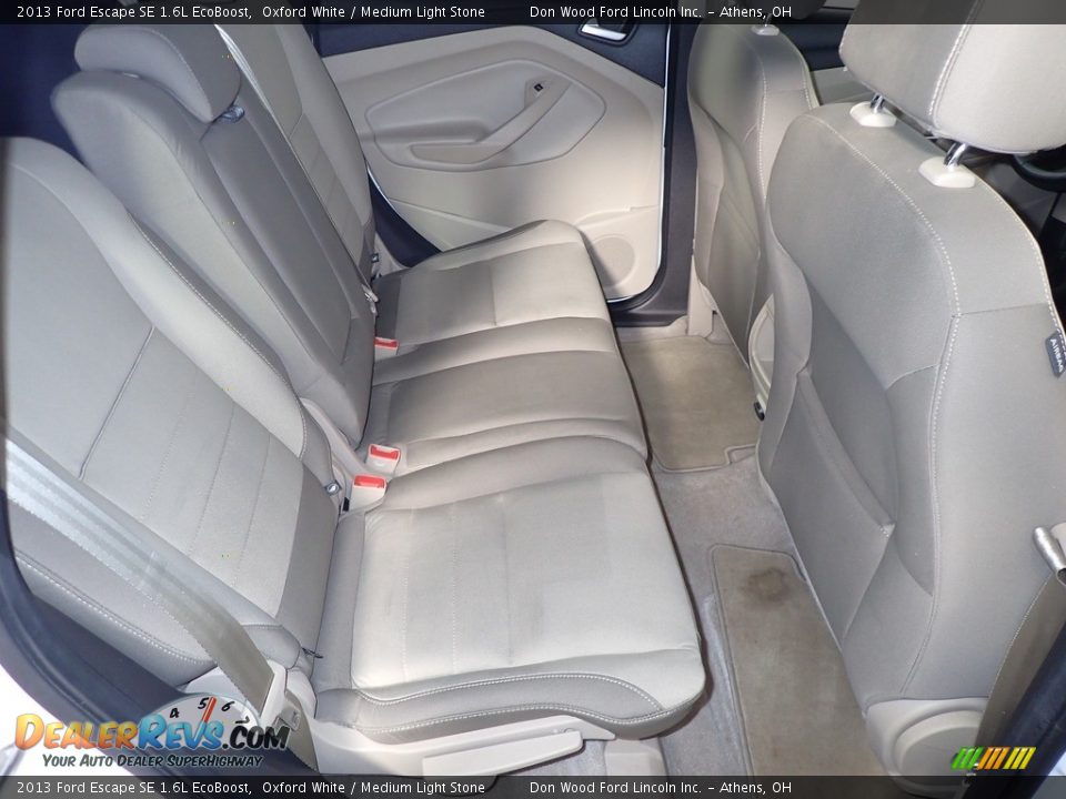 2013 Ford Escape SE 1.6L EcoBoost Oxford White / Medium Light Stone Photo #23