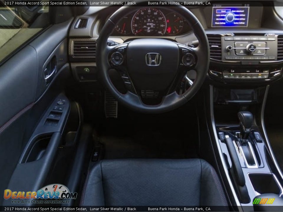 2017 Honda Accord Sport Special Edition Sedan Lunar Silver Metallic / Black Photo #5