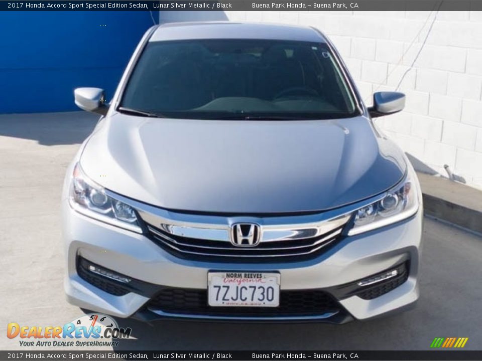 2017 Honda Accord Sport Special Edition Sedan Lunar Silver Metallic / Black Photo #7
