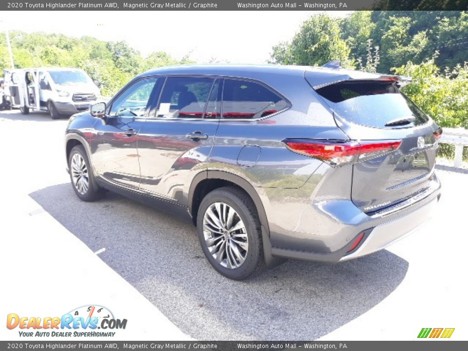 2020 Toyota Highlander Platinum AWD Magnetic Gray Metallic / Graphite Photo #2