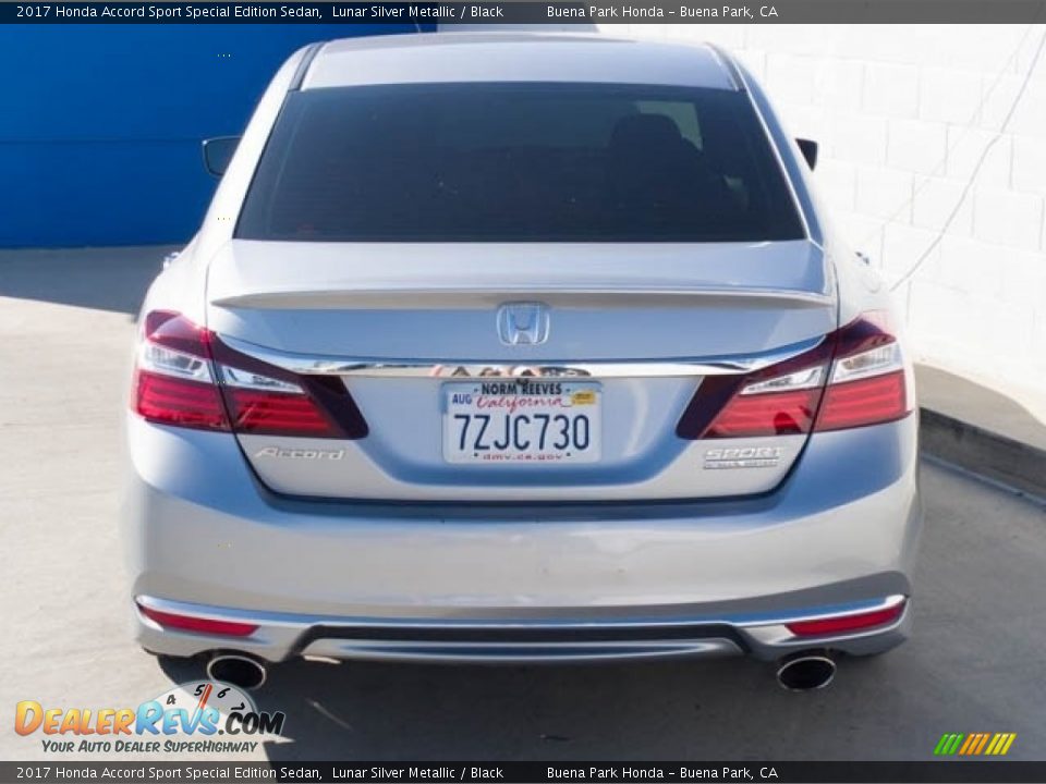 2017 Honda Accord Sport Special Edition Sedan Lunar Silver Metallic / Black Photo #10