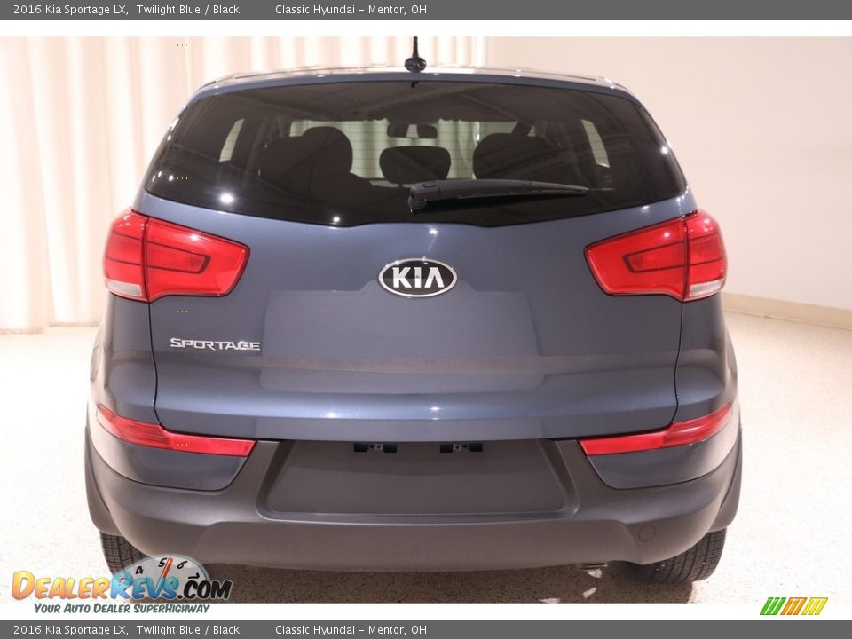 2016 Kia Sportage LX Twilight Blue / Black Photo #22