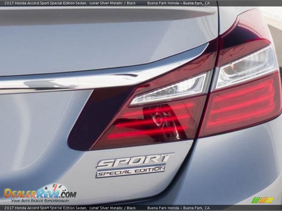2017 Honda Accord Sport Special Edition Sedan Lunar Silver Metallic / Black Photo #12