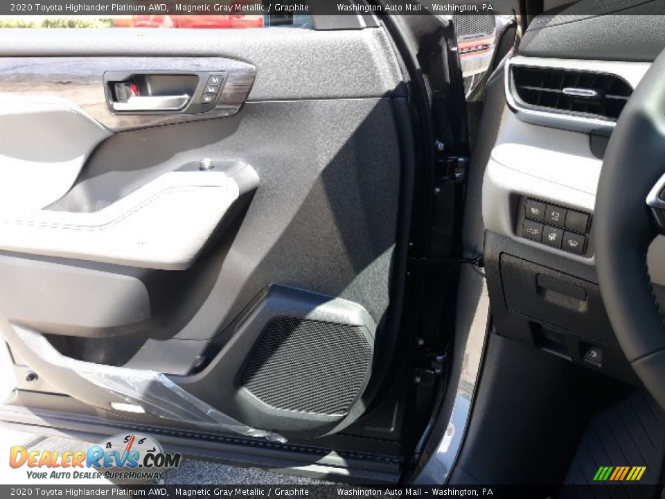 2020 Toyota Highlander Platinum AWD Magnetic Gray Metallic / Graphite Photo #7