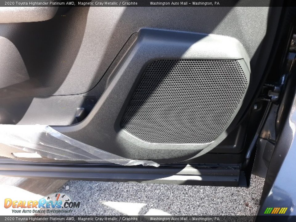 2020 Toyota Highlander Platinum AWD Magnetic Gray Metallic / Graphite Photo #9