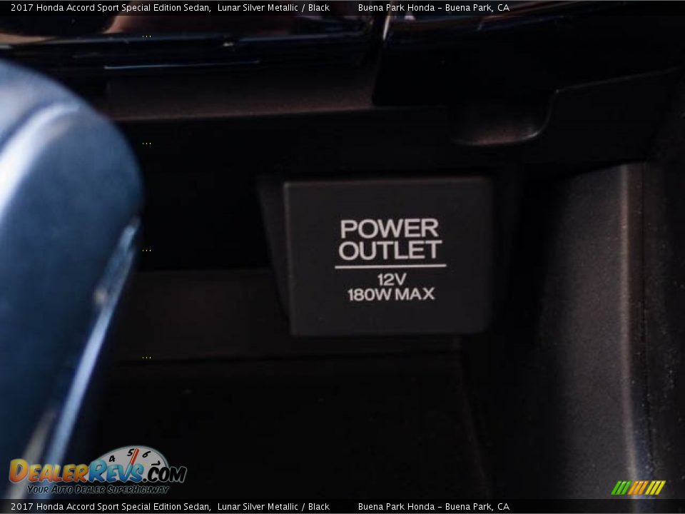 2017 Honda Accord Sport Special Edition Sedan Lunar Silver Metallic / Black Photo #14