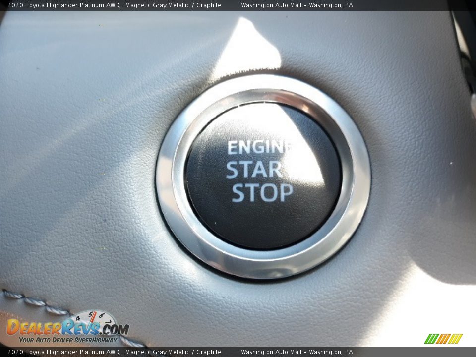 2020 Toyota Highlander Platinum AWD Magnetic Gray Metallic / Graphite Photo #11
