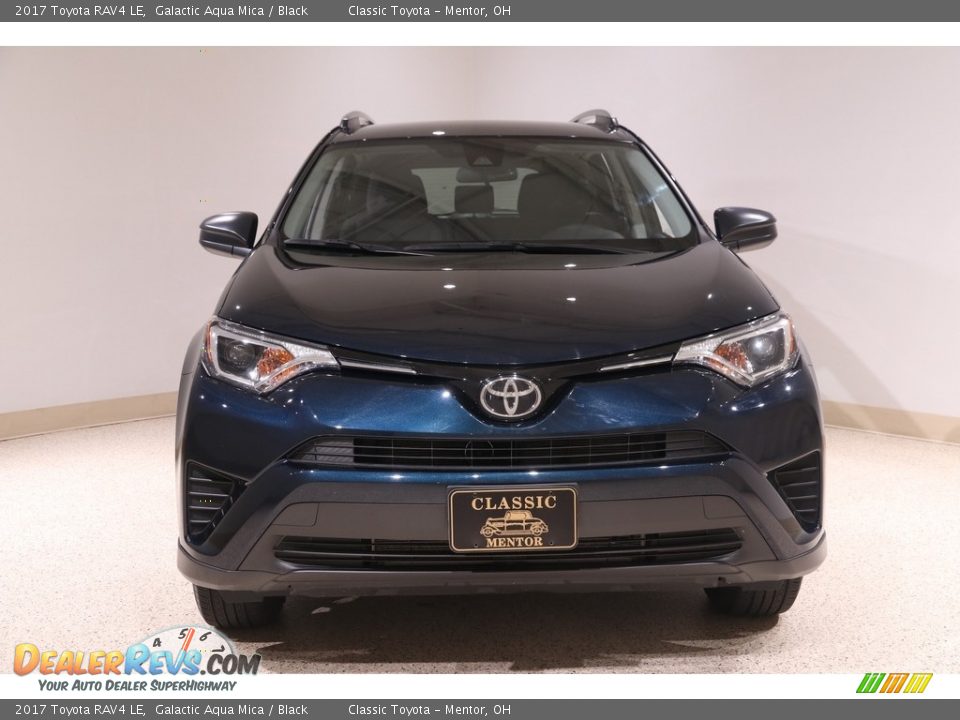 2017 Toyota RAV4 LE Galactic Aqua Mica / Black Photo #2