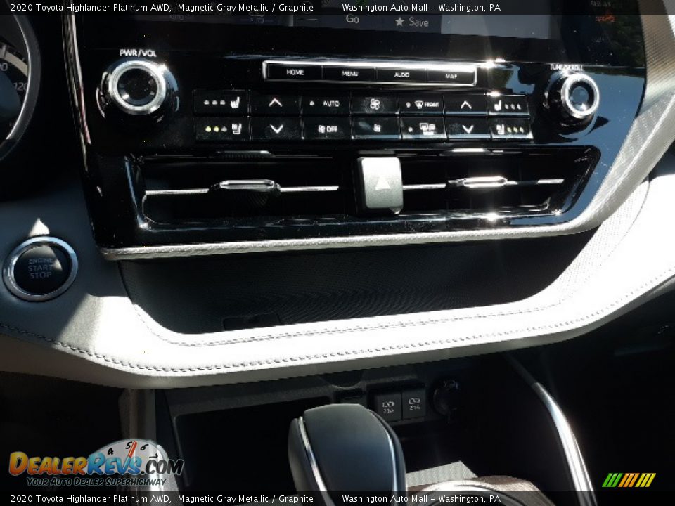 2020 Toyota Highlander Platinum AWD Magnetic Gray Metallic / Graphite Photo #14