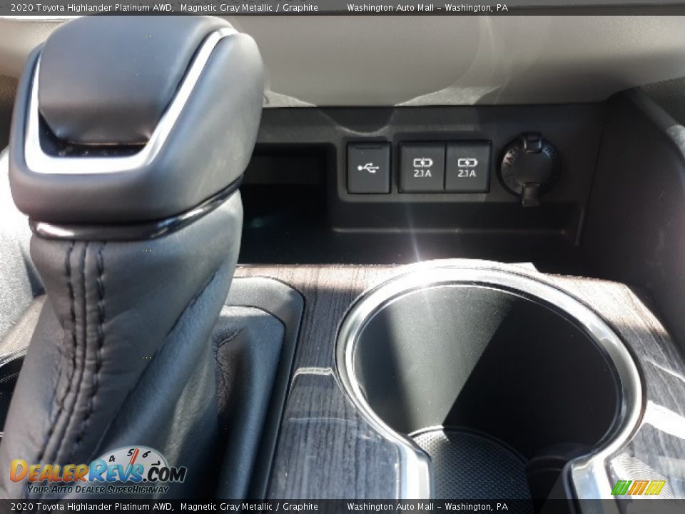 2020 Toyota Highlander Platinum AWD Magnetic Gray Metallic / Graphite Photo #16