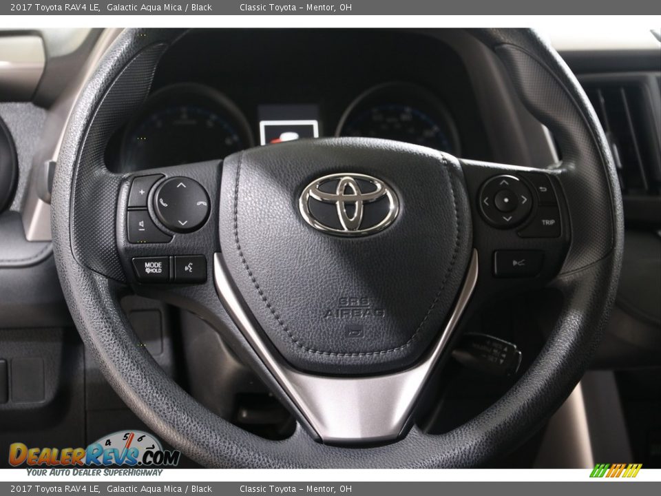 2017 Toyota RAV4 LE Galactic Aqua Mica / Black Photo #7