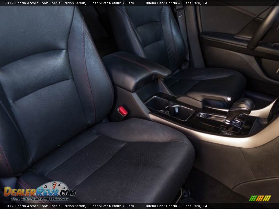 2017 Honda Accord Sport Special Edition Sedan Lunar Silver Metallic / Black Photo #21