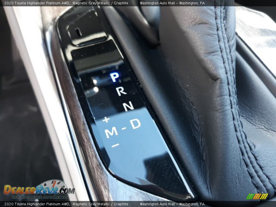 2020 Toyota Highlander Platinum AWD Magnetic Gray Metallic / Graphite Photo #17