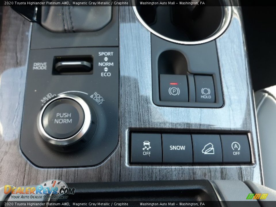 2020 Toyota Highlander Platinum AWD Magnetic Gray Metallic / Graphite Photo #18