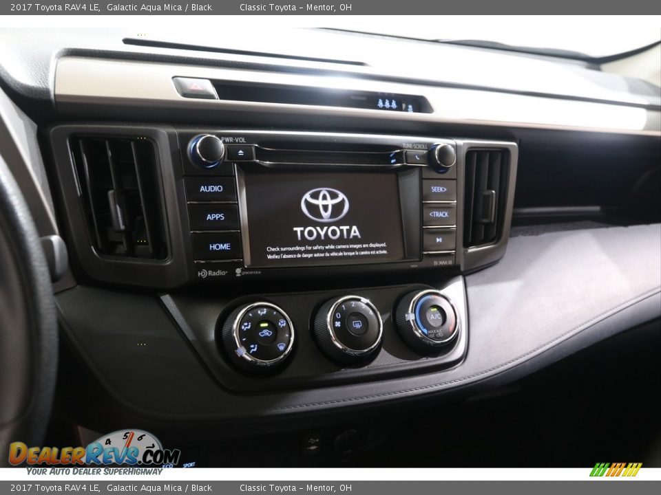 2017 Toyota RAV4 LE Galactic Aqua Mica / Black Photo #9