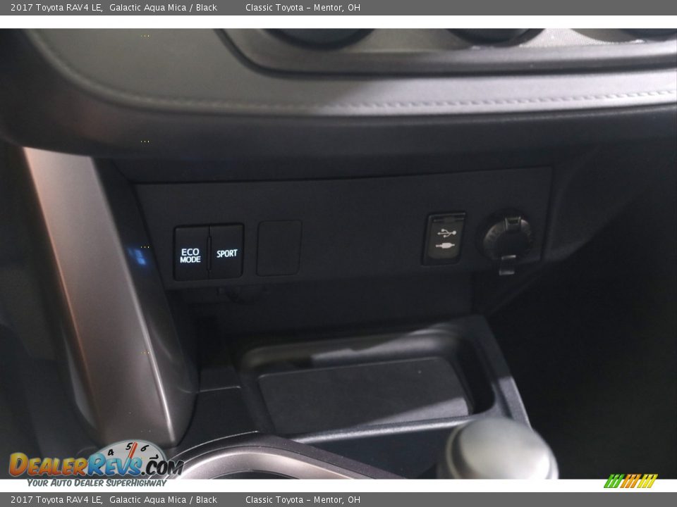 2017 Toyota RAV4 LE Galactic Aqua Mica / Black Photo #12