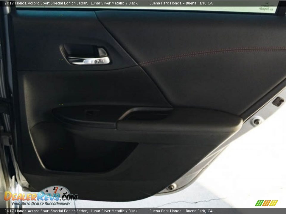 2017 Honda Accord Sport Special Edition Sedan Lunar Silver Metallic / Black Photo #28