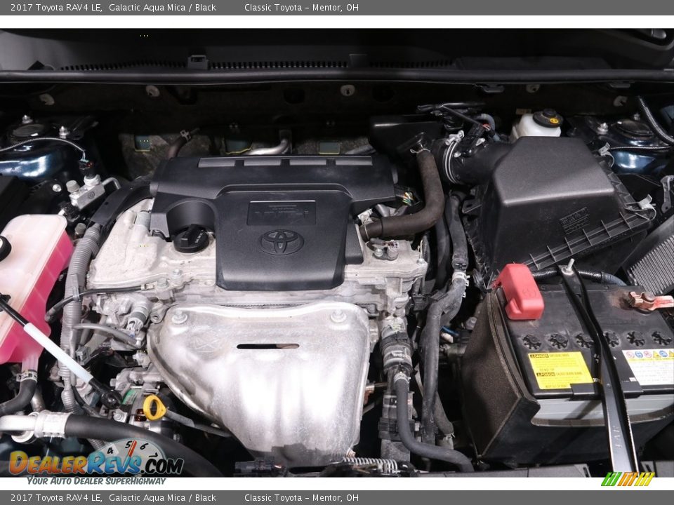 2017 Toyota RAV4 LE Galactic Aqua Mica / Black Photo #18