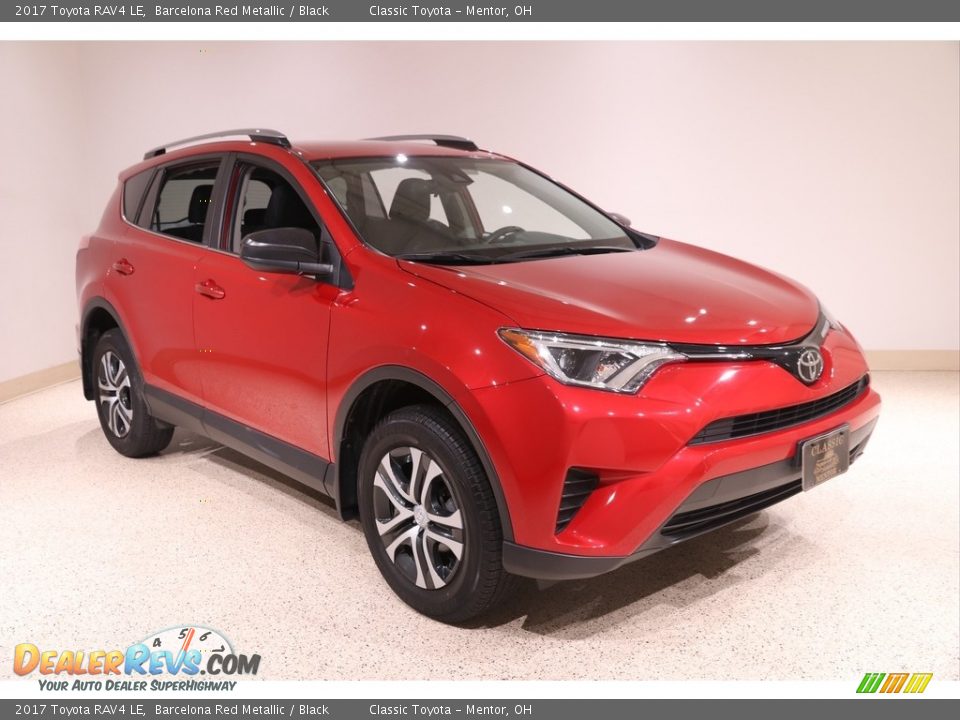 2017 Toyota RAV4 LE Barcelona Red Metallic / Black Photo #1