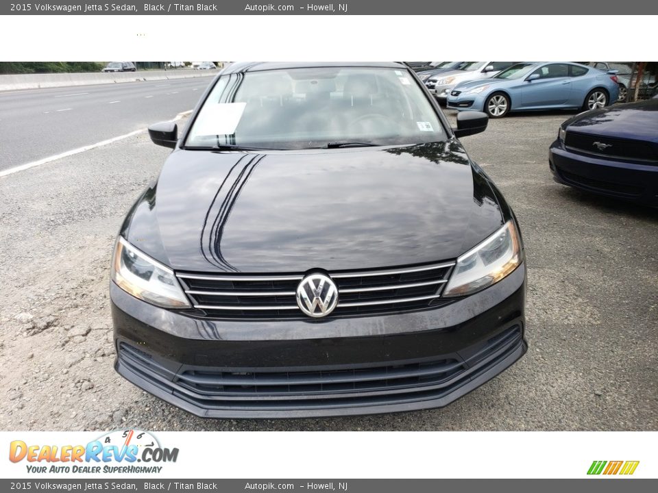 2015 Volkswagen Jetta S Sedan Black / Titan Black Photo #4