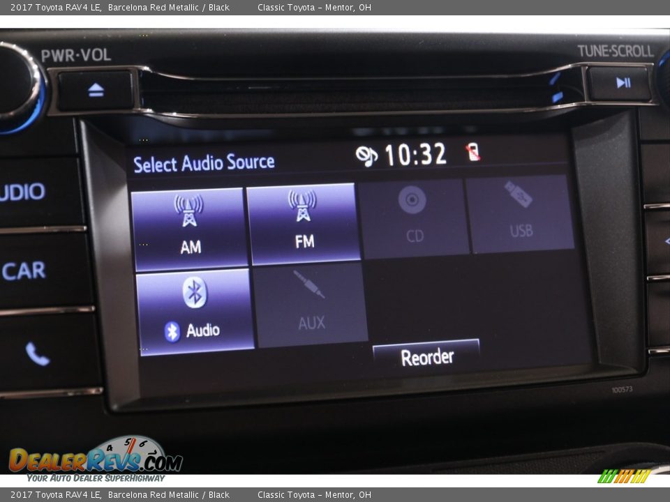 2017 Toyota RAV4 LE Barcelona Red Metallic / Black Photo #9