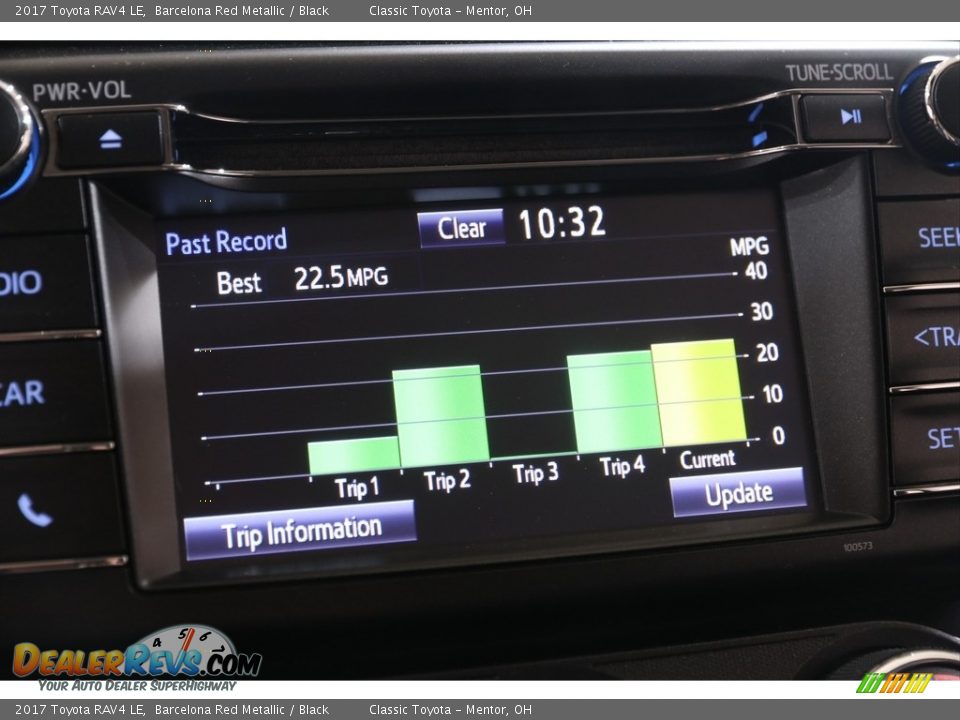 2017 Toyota RAV4 LE Barcelona Red Metallic / Black Photo #10