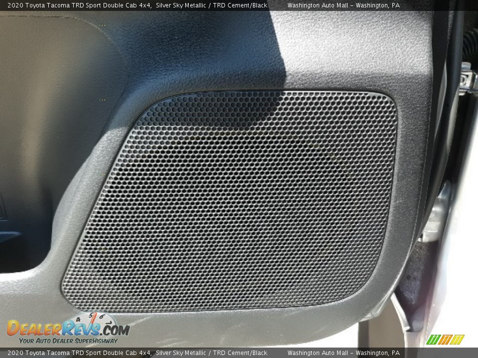 2020 Toyota Tacoma TRD Sport Double Cab 4x4 Silver Sky Metallic / TRD Cement/Black Photo #6