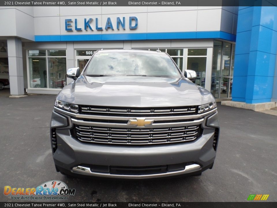 2021 Chevrolet Tahoe Premier 4WD Satin Steel Metallic / Jet Black Photo #3