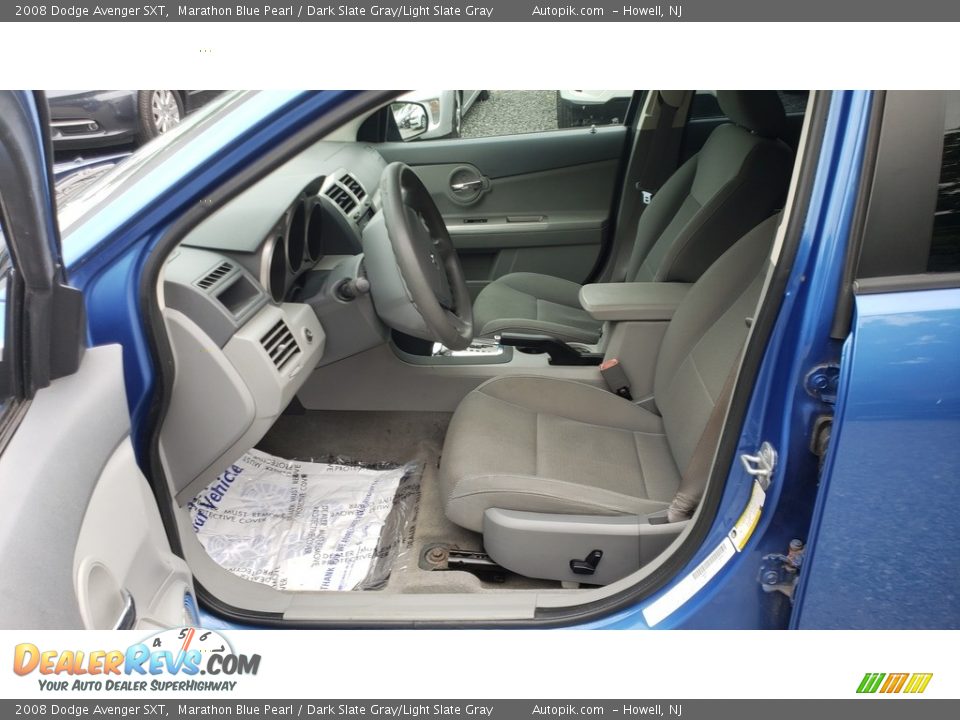 2008 Dodge Avenger SXT Marathon Blue Pearl / Dark Slate Gray/Light Slate Gray Photo #11