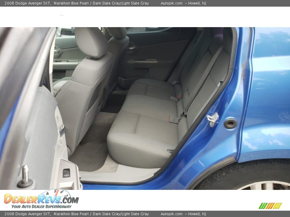 2008 Dodge Avenger SXT Marathon Blue Pearl / Dark Slate Gray/Light Slate Gray Photo #12