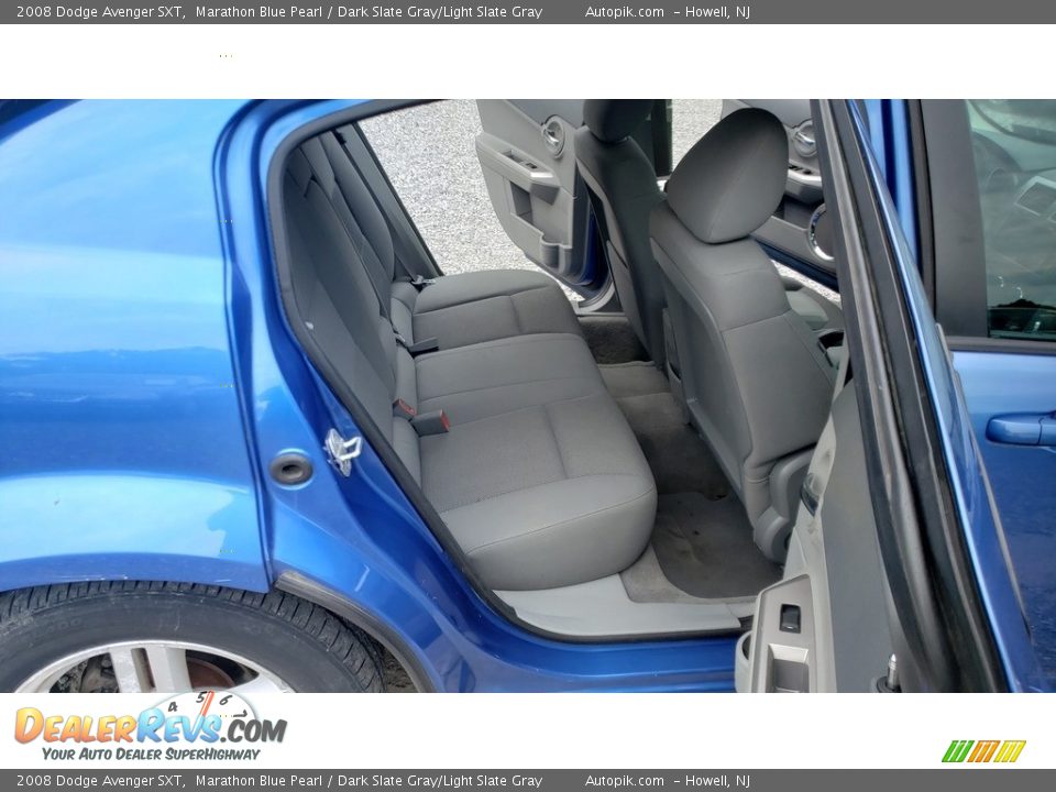 2008 Dodge Avenger SXT Marathon Blue Pearl / Dark Slate Gray/Light Slate Gray Photo #14