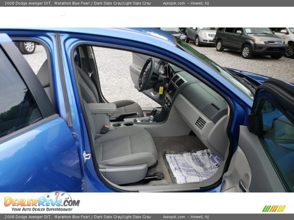 2008 Dodge Avenger SXT Marathon Blue Pearl / Dark Slate Gray/Light Slate Gray Photo #15