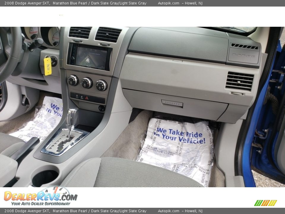 2008 Dodge Avenger SXT Marathon Blue Pearl / Dark Slate Gray/Light Slate Gray Photo #17