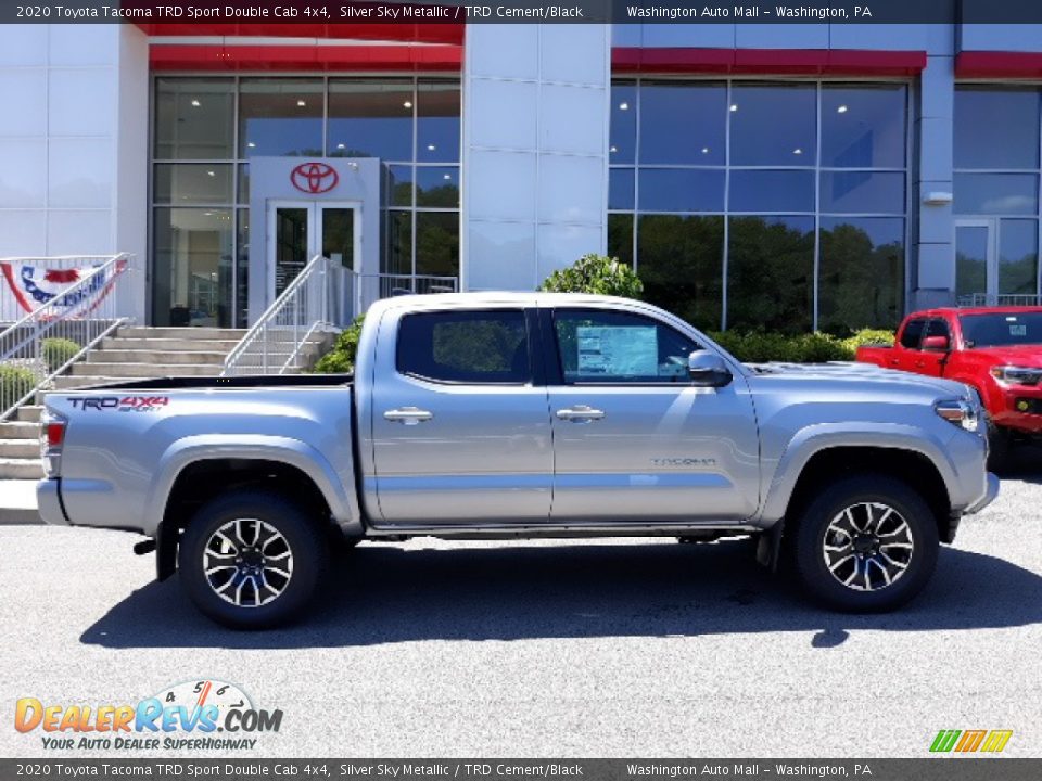 Silver Sky Metallic 2020 Toyota Tacoma TRD Sport Double Cab 4x4 Photo #27