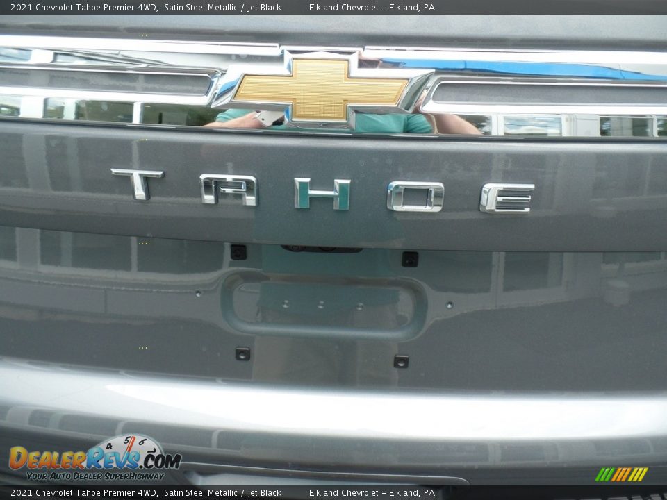 2021 Chevrolet Tahoe Premier 4WD Satin Steel Metallic / Jet Black Photo #12