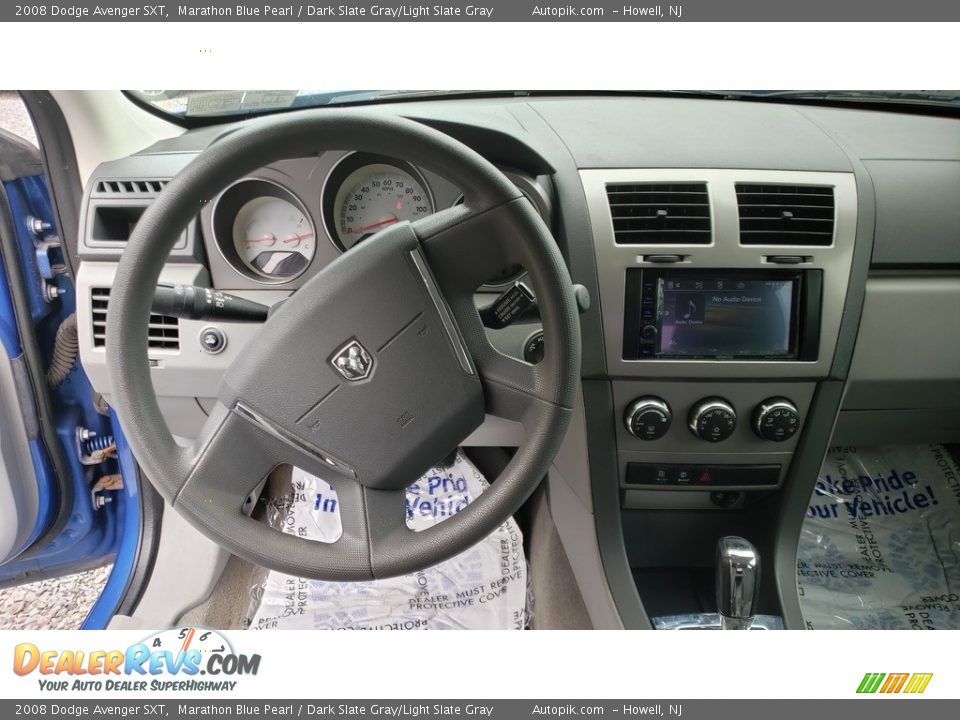 2008 Dodge Avenger SXT Marathon Blue Pearl / Dark Slate Gray/Light Slate Gray Photo #19