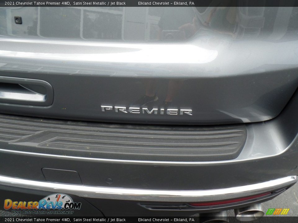 2021 Chevrolet Tahoe Premier 4WD Satin Steel Metallic / Jet Black Photo #13