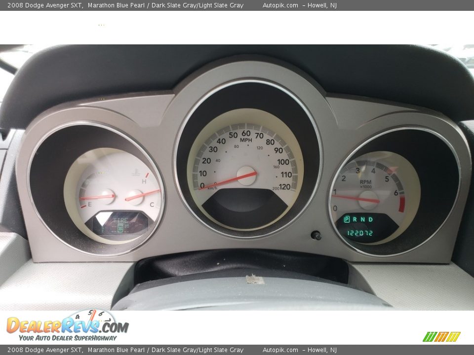 2008 Dodge Avenger SXT Marathon Blue Pearl / Dark Slate Gray/Light Slate Gray Photo #20