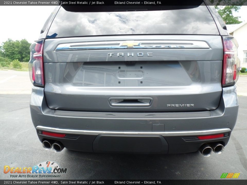 2021 Chevrolet Tahoe Premier 4WD Satin Steel Metallic / Jet Black Photo #14