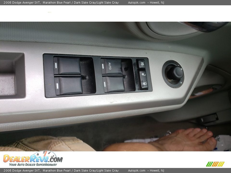 2008 Dodge Avenger SXT Marathon Blue Pearl / Dark Slate Gray/Light Slate Gray Photo #22