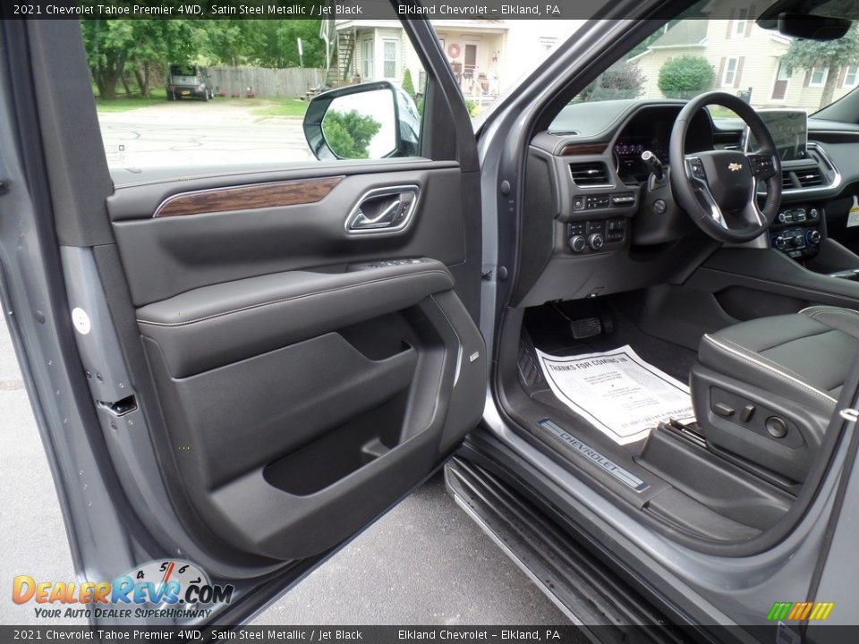 2021 Chevrolet Tahoe Premier 4WD Satin Steel Metallic / Jet Black Photo #15