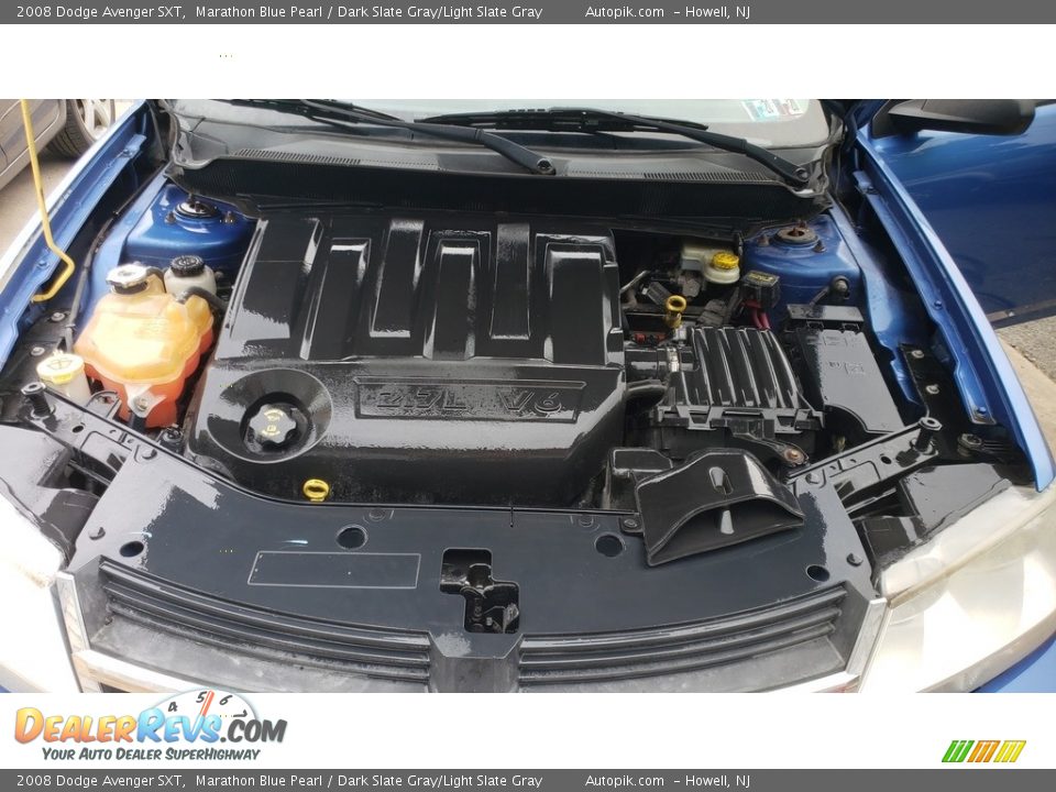 2008 Dodge Avenger SXT Marathon Blue Pearl / Dark Slate Gray/Light Slate Gray Photo #23
