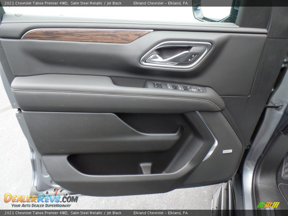 2021 Chevrolet Tahoe Premier 4WD Satin Steel Metallic / Jet Black Photo #16