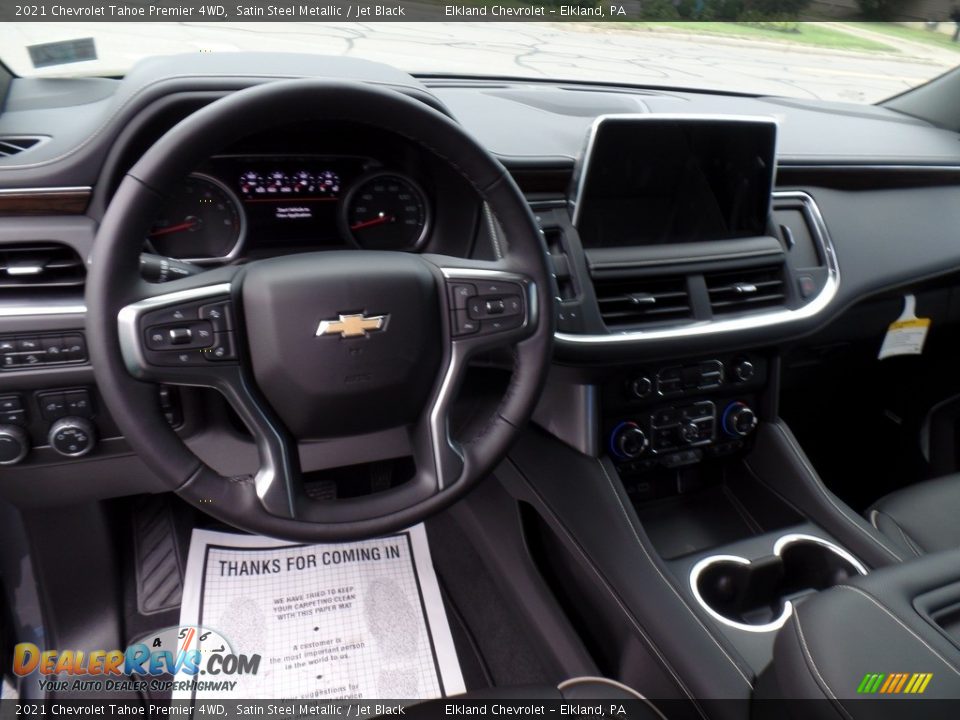 2021 Chevrolet Tahoe Premier 4WD Satin Steel Metallic / Jet Black Photo #21