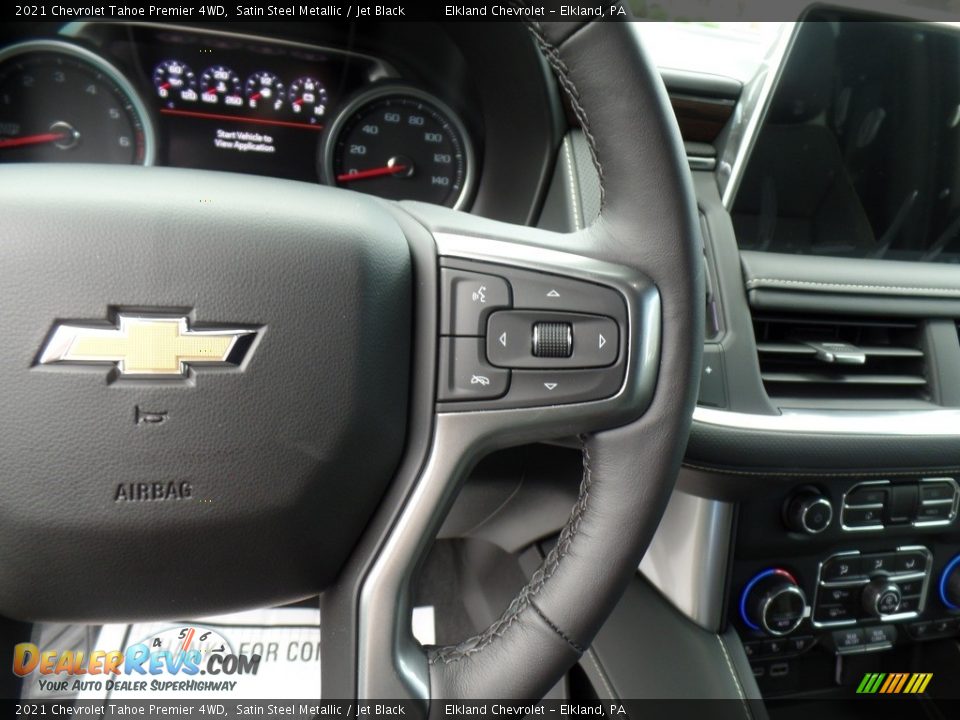 2021 Chevrolet Tahoe Premier 4WD Steering Wheel Photo #22