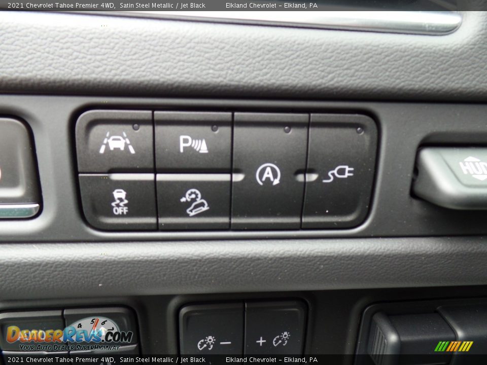 2021 Chevrolet Tahoe Premier 4WD Satin Steel Metallic / Jet Black Photo #26