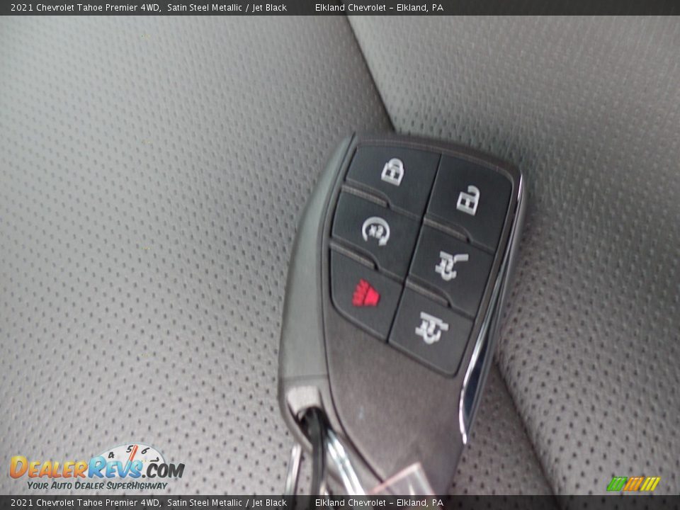2021 Chevrolet Tahoe Premier 4WD Satin Steel Metallic / Jet Black Photo #27